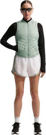 Nike Slim Race-vest voor dames (Performance) (Groen)
