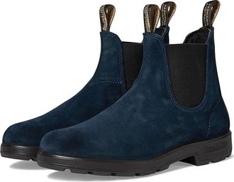 Blundstone Original 500 Chelsea Boots Boots Navy Suede : AU 10.5 (US Mens 11.5 - Womens 13.5) Medium, Leather