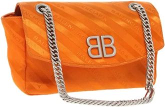 Balenciaga Pre-owned Shoulder Bags, female, Orange, Size: ONE SIZE Pre-owned Vintage Shoulder Bag