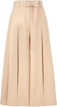 Zimmermann Midi Skirts, female, White, Size: XS White Trousers for Women