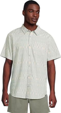 Prana Stimmersee Shirt Standard Fit Mens Clothing Saltwater Drops : 2XL, Cotton/Polyester