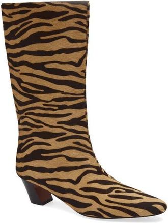 Loeffler Randall Cleo Bootie in Zebra at Nordstrom, Size 10.5
