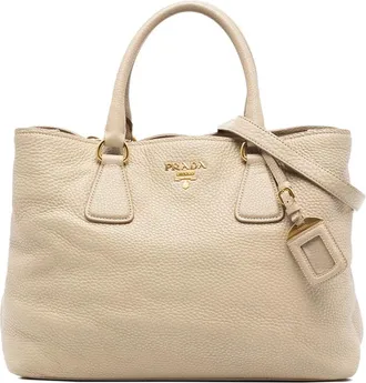 Prada Pre-owned Prada Vitello Daino Open Convertible Tote Ladies RRBZBKIW4J0KCY5H