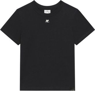 Courr&egrave;ges Donna, Top, Nero, S, new