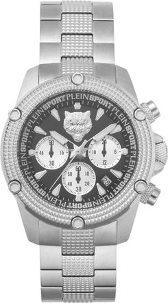 Plein Sport Hurricane Chrono Chronograph - Heren - Horloges - Grijs - ONE Size - Accessoires