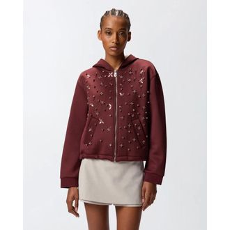 Pinko Mujer, Sudaderas, Rojo, Talla: S