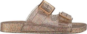 Colors Of California Sandalo Ciabatta Glitter Jelly - Dames - Sandalen - Beige - 38 EU - Schoenen