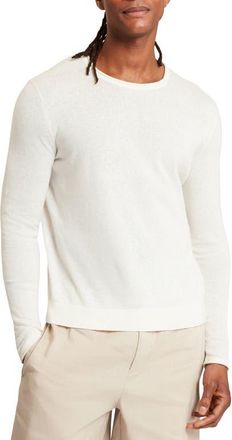 Ted Baker Yaen Textured Long Sleeve T-Shirt in White at Nordstrom, Size 5