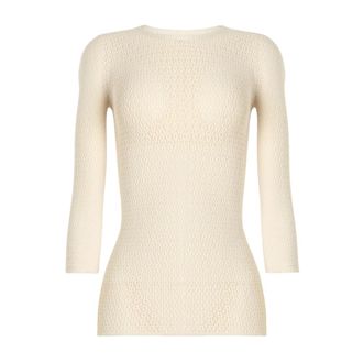 Wolford Mujer, Camisetas, Beige, Talla: L