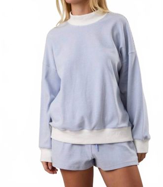 Le Lis Blanc Deux Snow Day Matching Set In Light Blue
