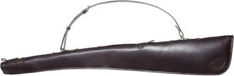 Oliver Brown Single Best Leather Gun Slip - Dark Brown