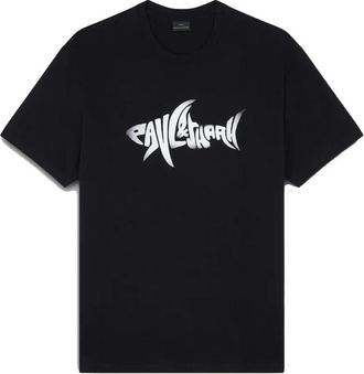 Paul & Shark T-Shirt - Heren - T-shirts - Zwart - S - Tops