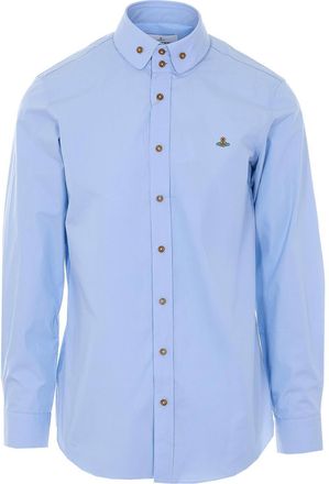 Vivienne Westwood Light Blue Krall Buttons Shirt