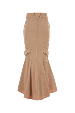 Blumarine Canvas Skirt - Beige