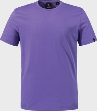 Sch&ouml;ffel Funktionsshirt SCH&Ouml;FFEL T Shirt Style Collada MNS, Herren, Gr. 52, lila (3805, lila), Oberstoff: 60% Baumwolle, 40% Polyester, Rundhals, Shirts Funkti