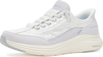 Skechers Contour Foam Cozy Fit Radiant Glow Womens Shoes White : 6.5 B - Medium, Textile