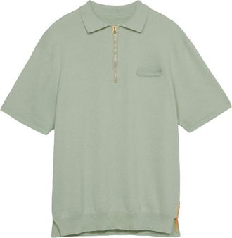 Fortela Laight 3/4 Zip Short Sleeve Polo in Mauve at Nordstrom, Size Xx-Large Eu