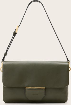 AllSaints Womens Lamb Leather Ondine Leather Shoulder Bag, Size: One Size
