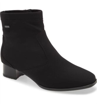 Ara Womens Milano-Meadow Waterproof Bootie In Black