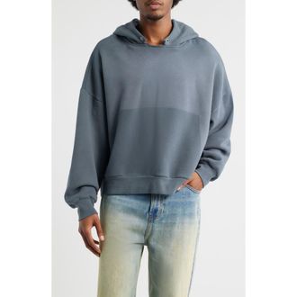 Elwood Oversize Cut Throat Hoodie in Slate at Nordstrom, Size Xx-Large