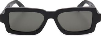 Retro Superfuture 54mm Square Sunglasses in Black at Nordstrom Rack
