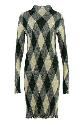 Burberry Cotton-Silk Blend Dress