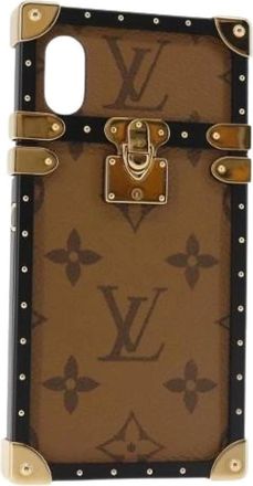 Louis Vuitton Pre-owned Accessories, female, Brown, Size: ONE SIZE Pre-owned Canvas Home-Office