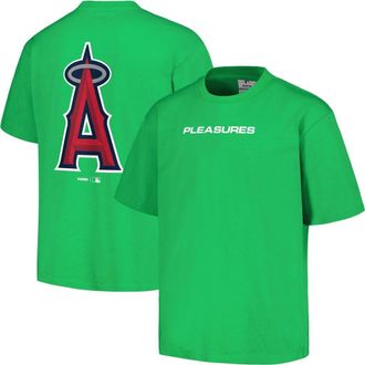 Pleasures Mens PLEASURES Green Los Angeles Angels Ballpark T-Shirt at Nordstrom, Size Medium