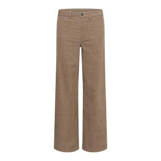 Kaffe Broek - Dames - Broeken - Beige - Maat: M
