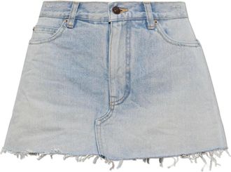 Balenciaga Denim Shorts, female, Blue, Size: 2XS Denim Shorts