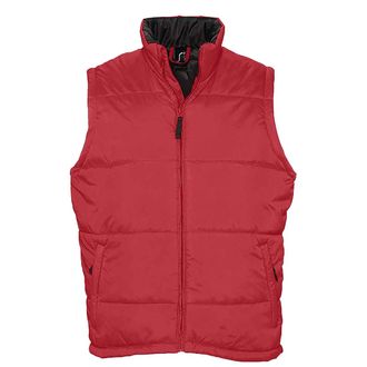 SOLS Unisex Warm Gilet voor volwassenen (Rood)