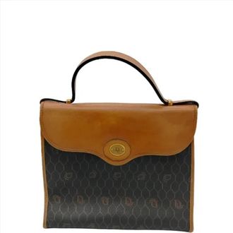 Dior Pre-owned Canvas dior-bags - Dames - Vintage Handtas - Bruin - ONE Size - Vintage