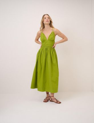 Nobody's Child Green Dua Midi Dress