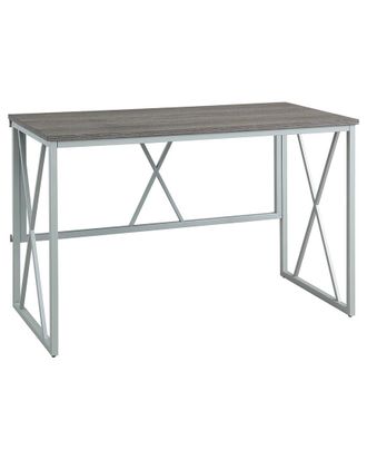 Leick Home X Design Wood & Metal Fully Assembled Computer Desk