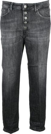 Dondup Jeans, Dames, Zwart, W24, Katoen, Koons Gioiello Jeans