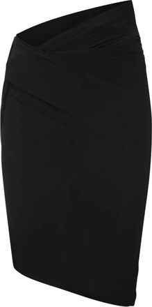 Jacquemus Zwarte Midi Rok voor Vrouwen - Dames - Midirokken - Zwart - XS - Polyester - Rokken