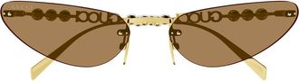 Gucci Sunglasses Gg1920 S 003 Gold/Brown Women