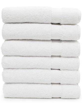 Linum Home Textiles Set Of 6 Sinemis Terry Hand Towels