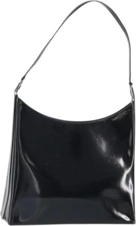 Ferragamo Pre-owned Shoulder Bags, female, Black, Size: ONE SIZE Pre-owned Shoulder Bag