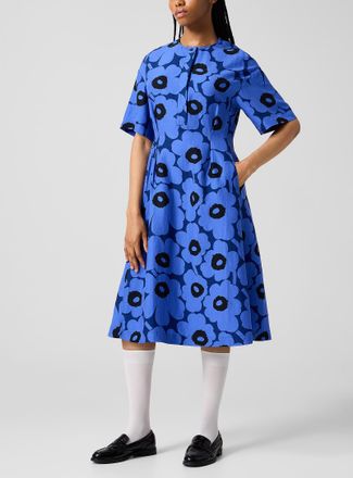 Marimekko Womens Taitavuus Unikko poplin dress