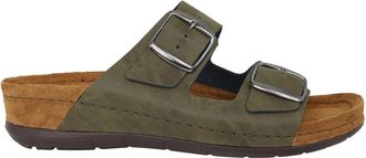 Rohde Groene damessandaal voor zomer/lente - Dames - Sandalen - Groen - 38 EU - Schoenen