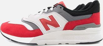 New Balance Mens New Balance 997h Low Trainer Red/black - Red/Multi - Size: 12.5