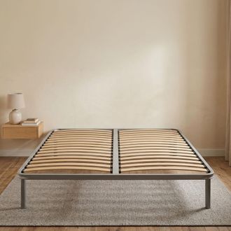 Dmora Dmora - Somier Doble Dgome, Base Ortop&eacute;dica De Contrachapado De Abedul De 13 Lamas, 100% Made In Italy, 180x200h34 Cm