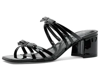 Bandolino Mattien Womens Dress Sandals Black Patent : 6.5 M, Leather