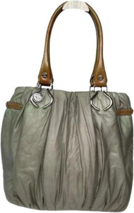 Celine Pre-owned Handbags, female, Gray, Size: ONE SIZE Pre-owned Leather Handbag