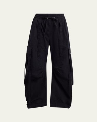 Dolce & Gabbana Ties Barrel-Leg Cargo Trousers