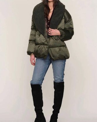 Heartloom Remi Puffer Jacket In Green