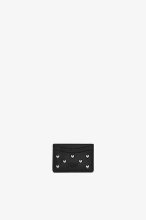 Ganni Black Bou Card Holder in