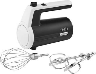 Sim&eacute;o Batidora Electrica Recargable 7.4v Blanco Y Negro - Bmn550