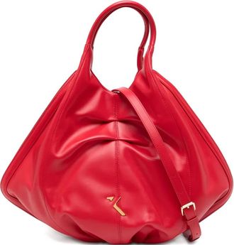 Saiid Kobeisy Borsa tote in pelle - Rosso
